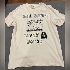 Neil Young and Crazy Horse T shirt Large brand new